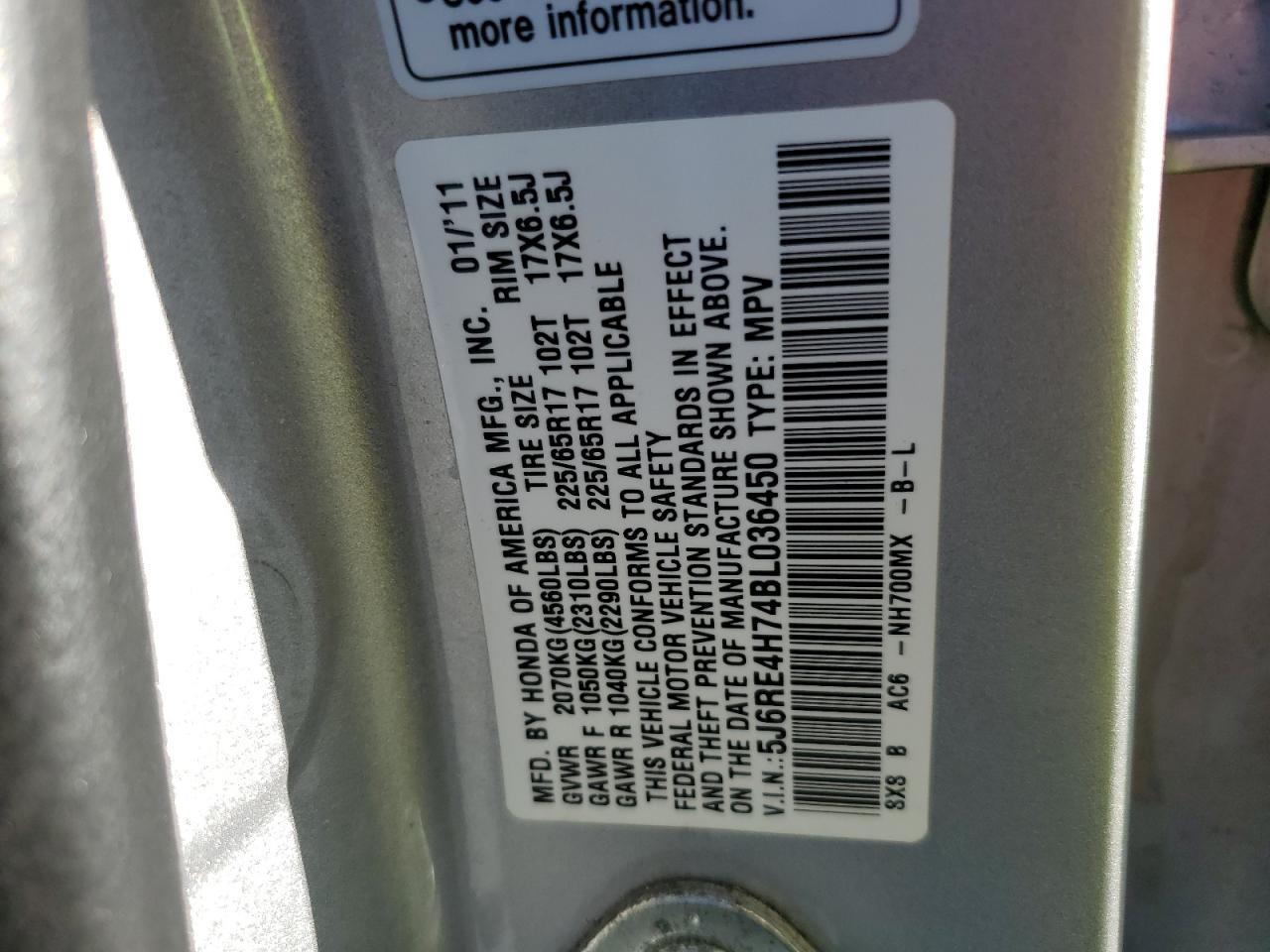 2011 HONDA CR-V
