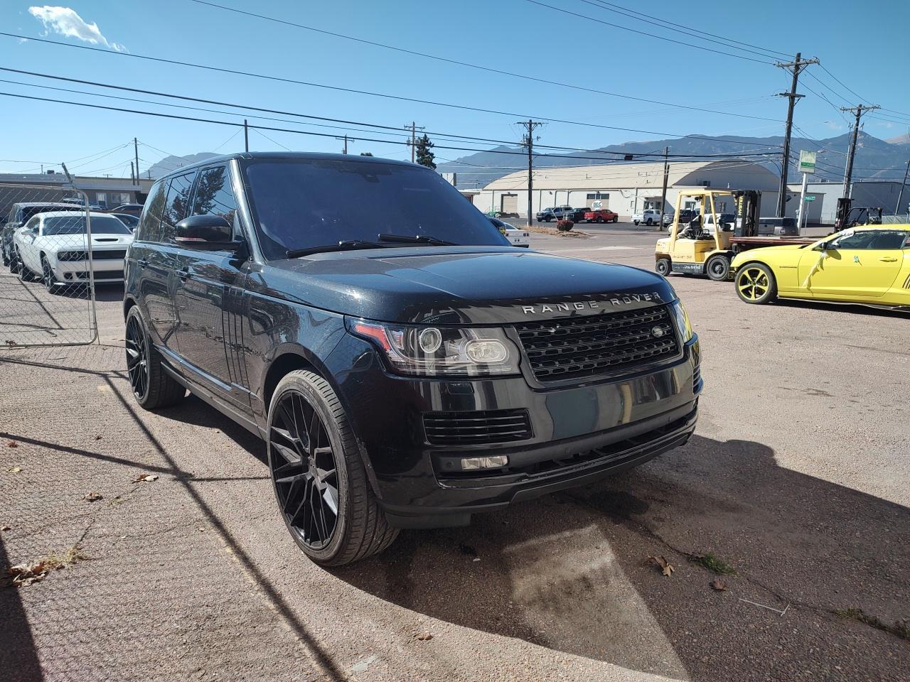 2015 LAND ROVER RANGE ROVER