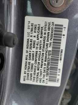 2014 HONDA CIVIC