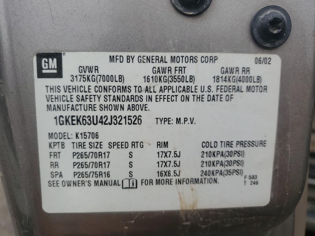 2002 GMC Denali