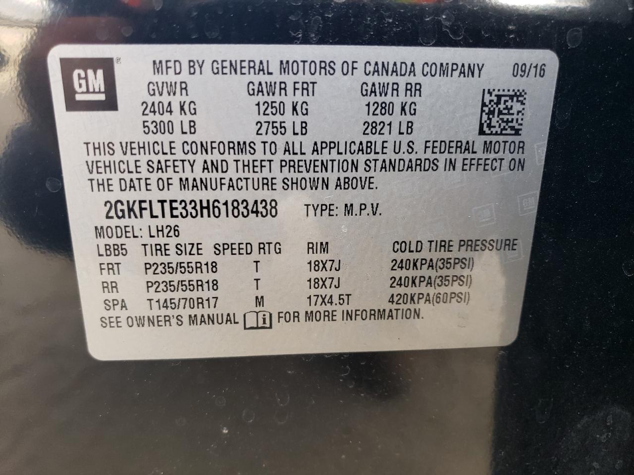 2017 GMC Terrain