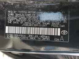 2011 TOYOTA COROLLA