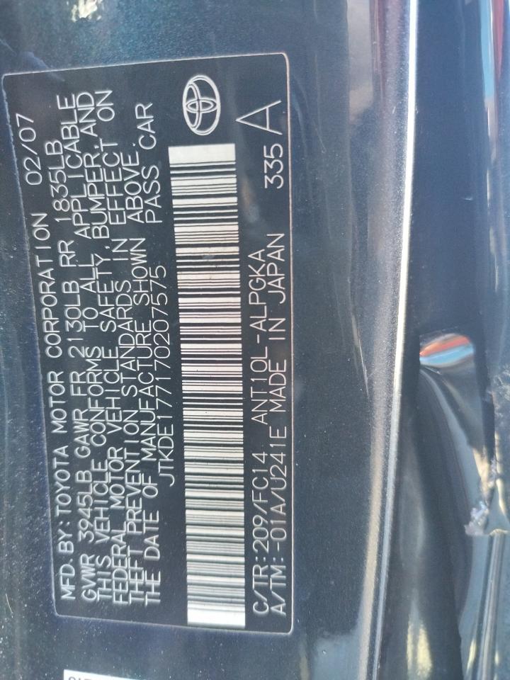 2007 TOYOTA SCION