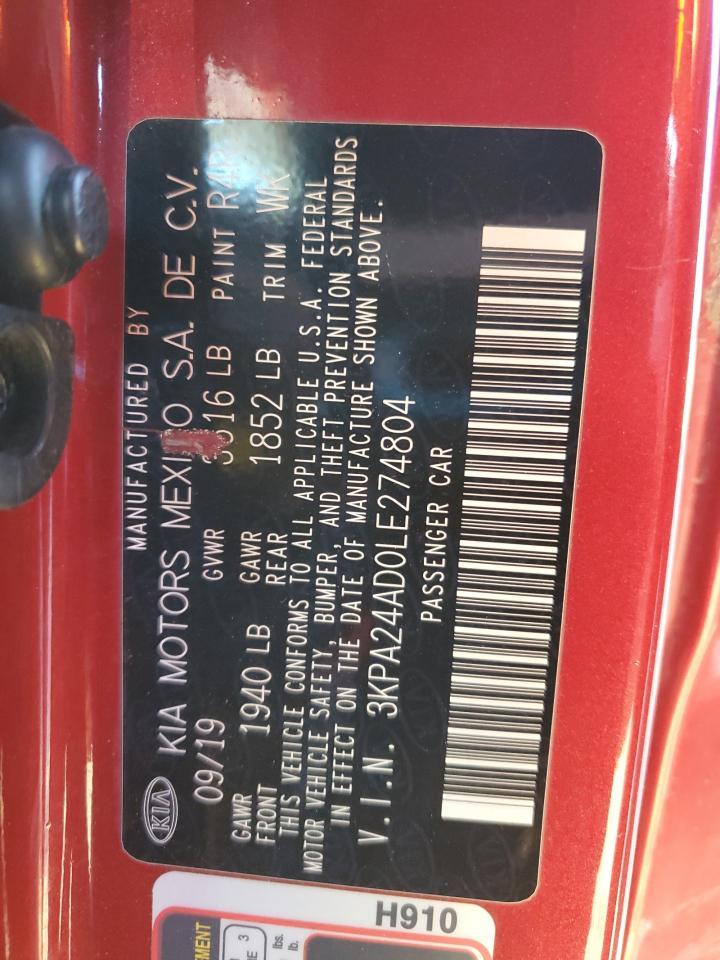 2020 KIA RIO