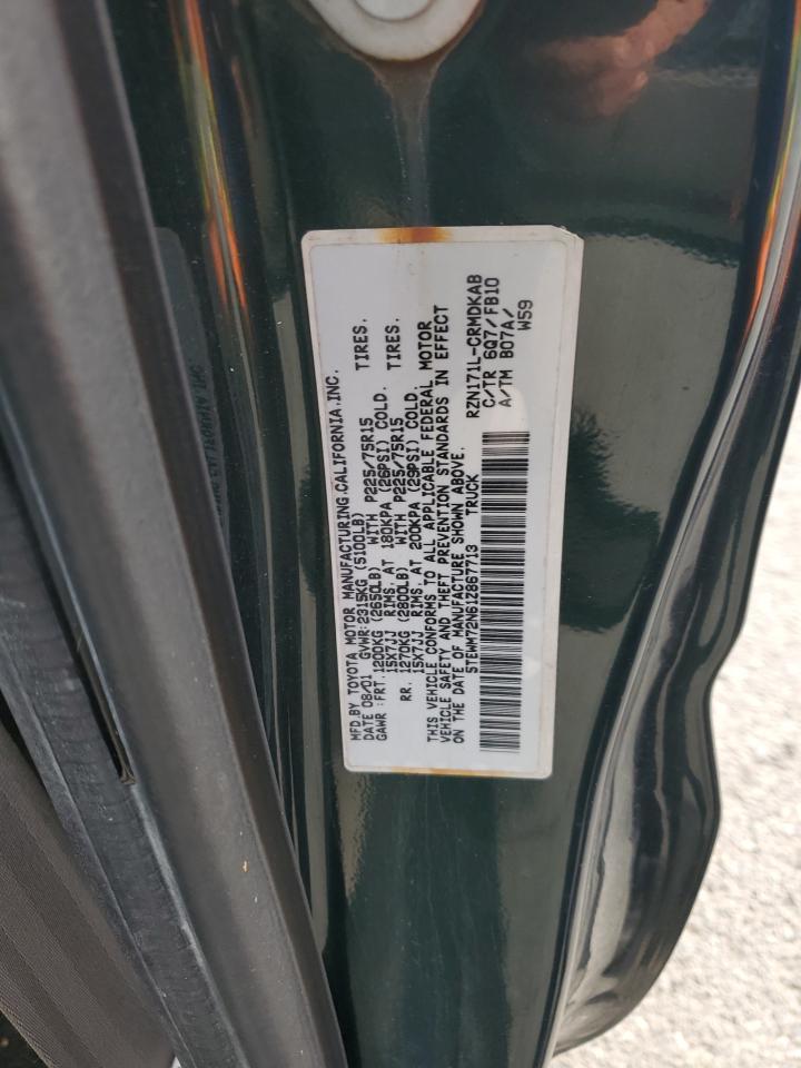 2001 TOYOTA TACOMA