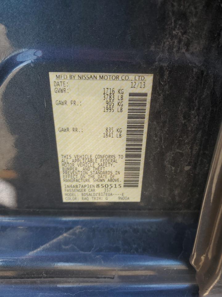 2014 NISSAN SENTRA