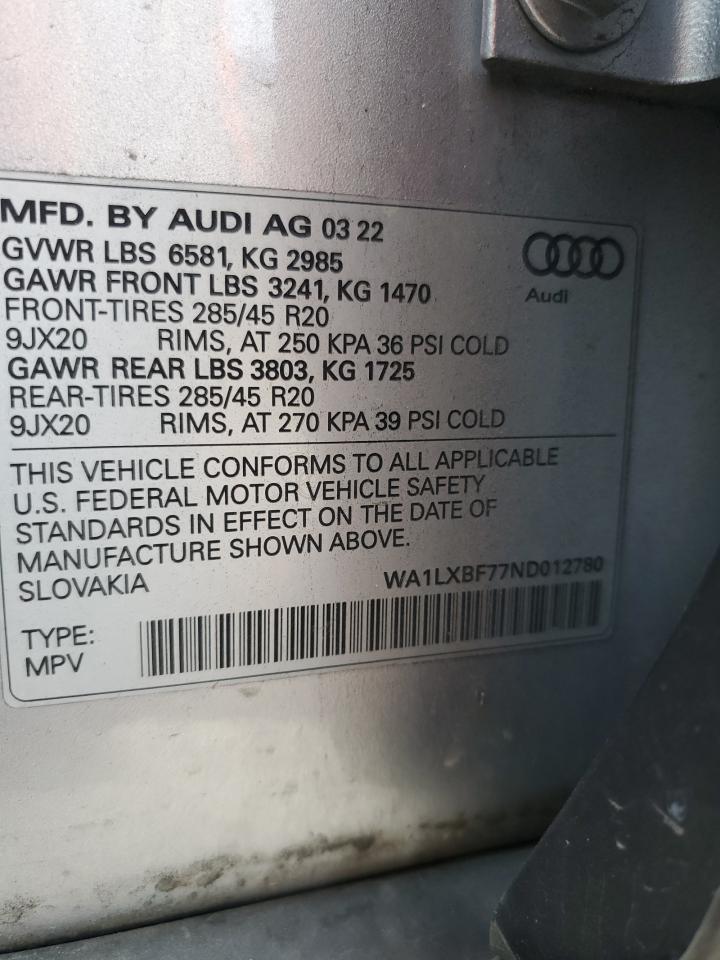 2022 AUDI Q7