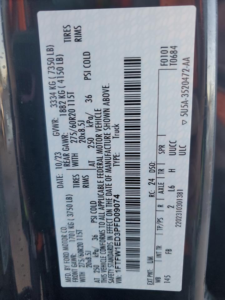 2023 FORD F-150