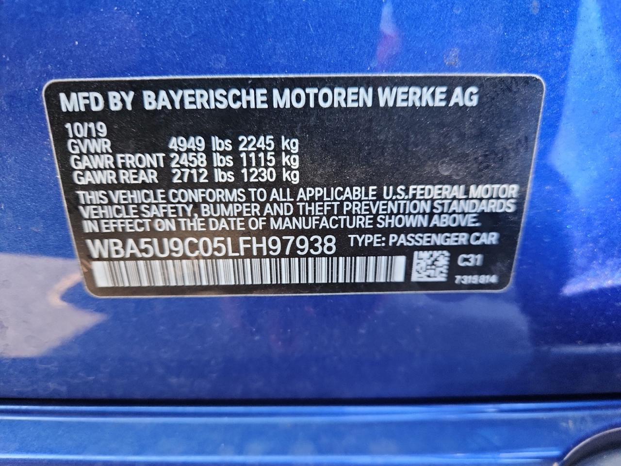 2020 BMW M340i