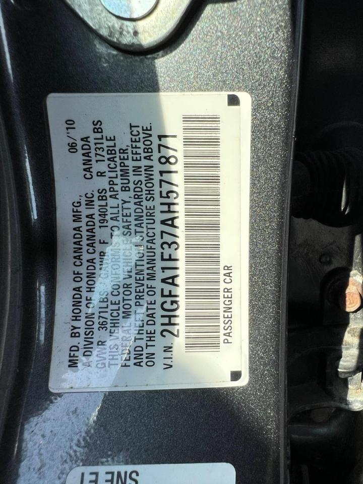 2010 HONDA CIVIC