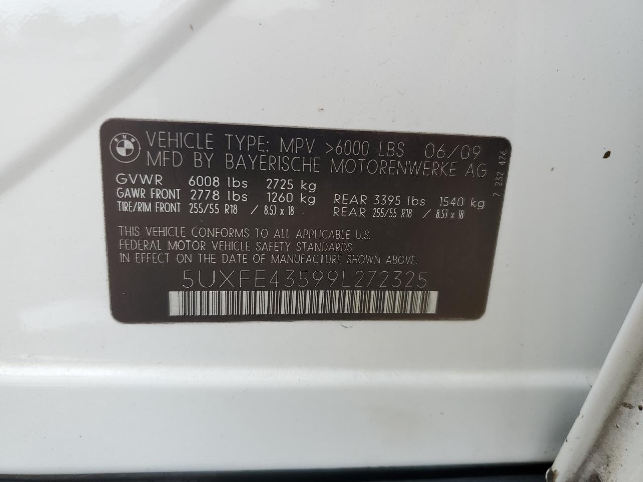 2009 BMW X5