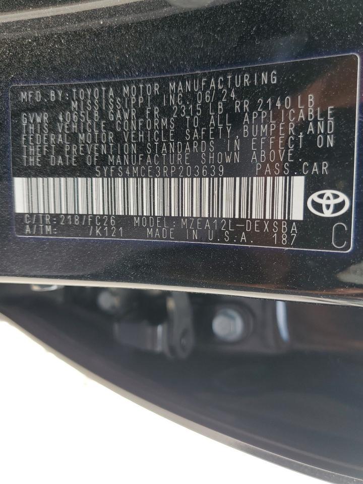 2024 TOYOTA COROLLA