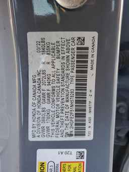 2022 HONDA CIVIC