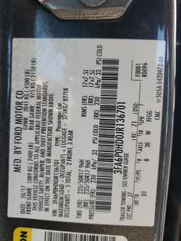 2018 FORD FUSION