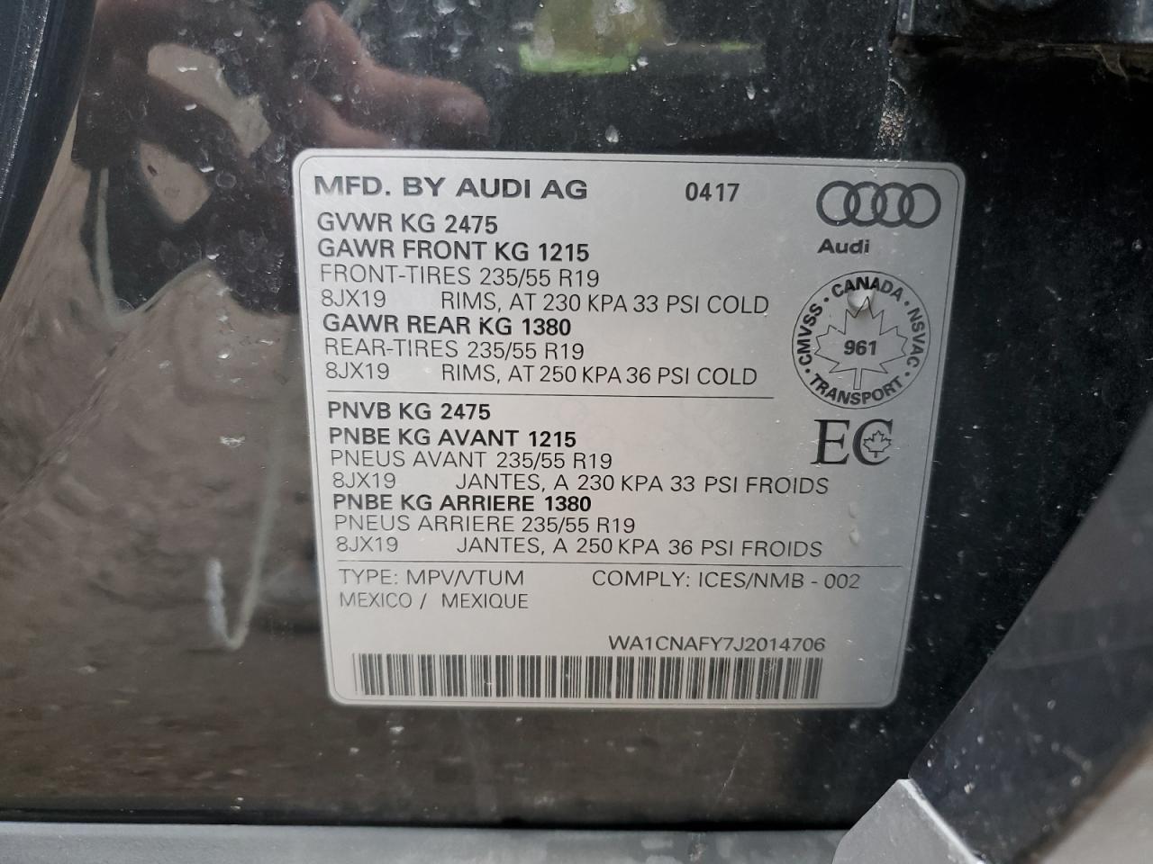 2018 AUDI Q5