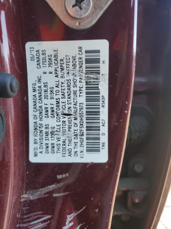 2013 HONDA CIVIC