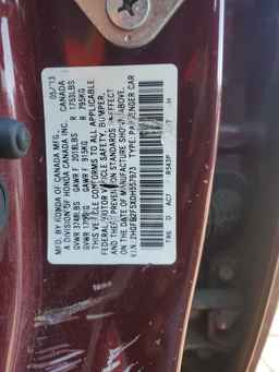 2013 HONDA CIVIC