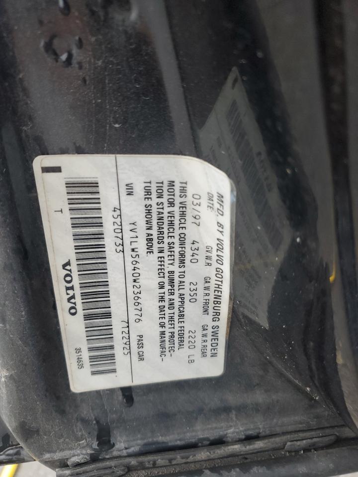 1998 VOLVO V70