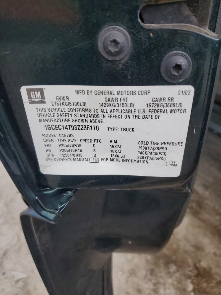 2003 CHEVROLET Silverado