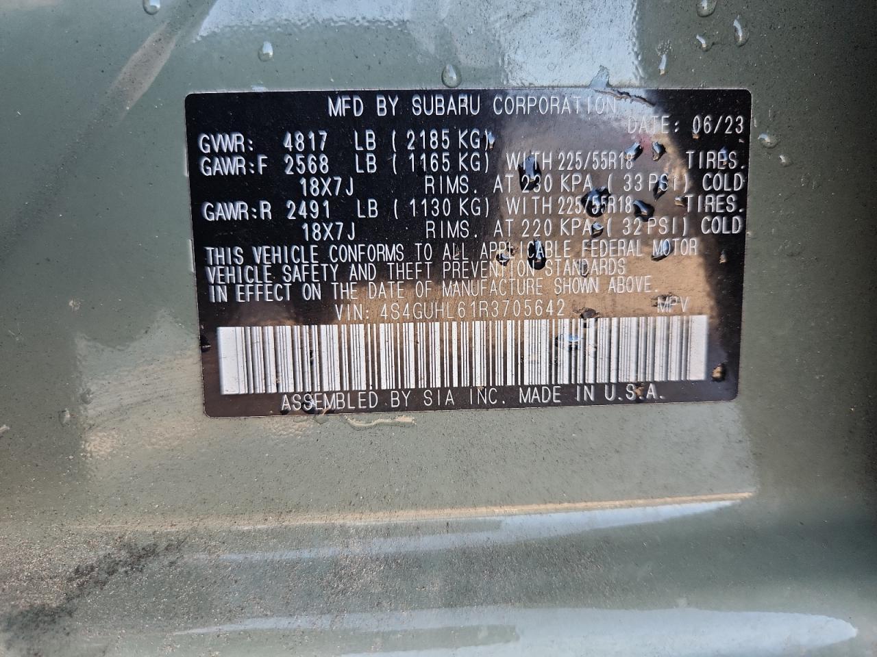 2024 SUBARU Crosstrek
