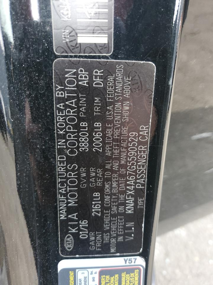 2016 KIA FORTE