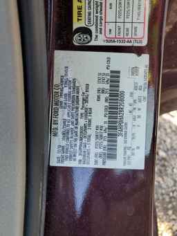 2011 FORD FUSION