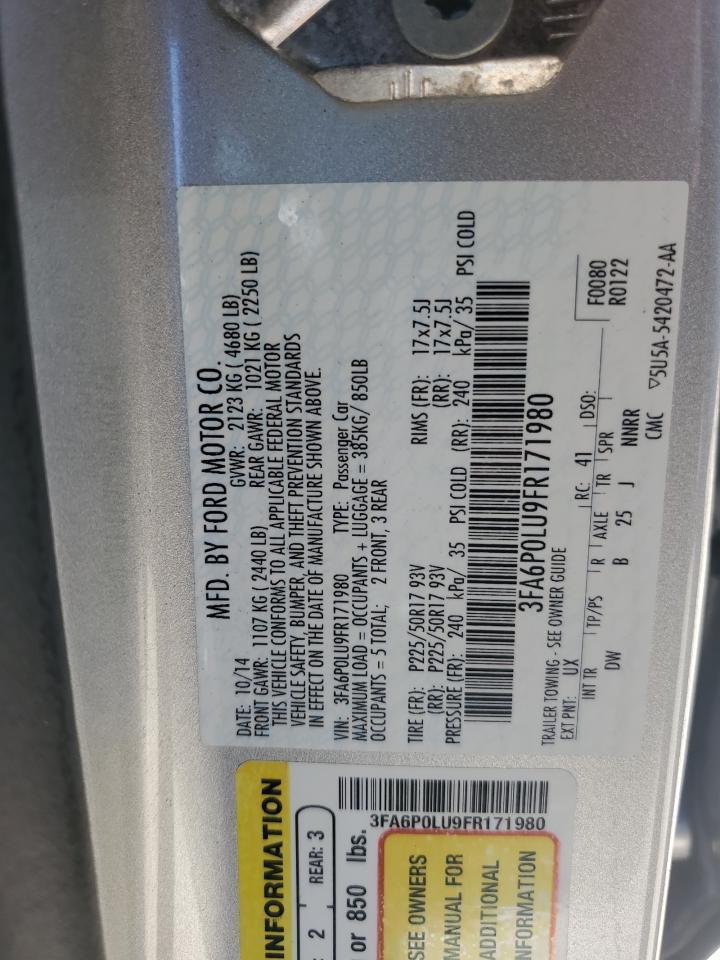 2015 FORD FUSION