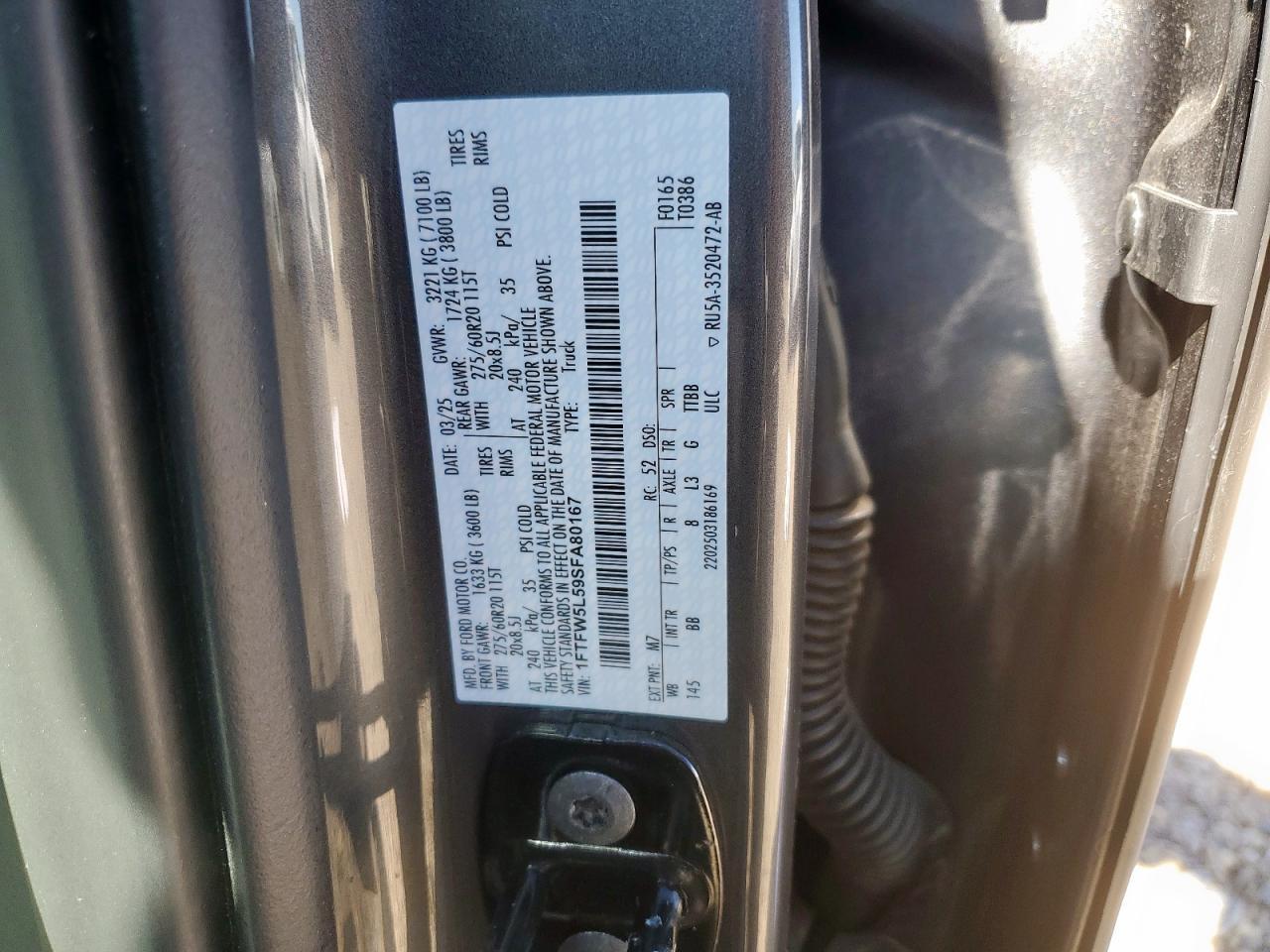 2025 FORD F-150