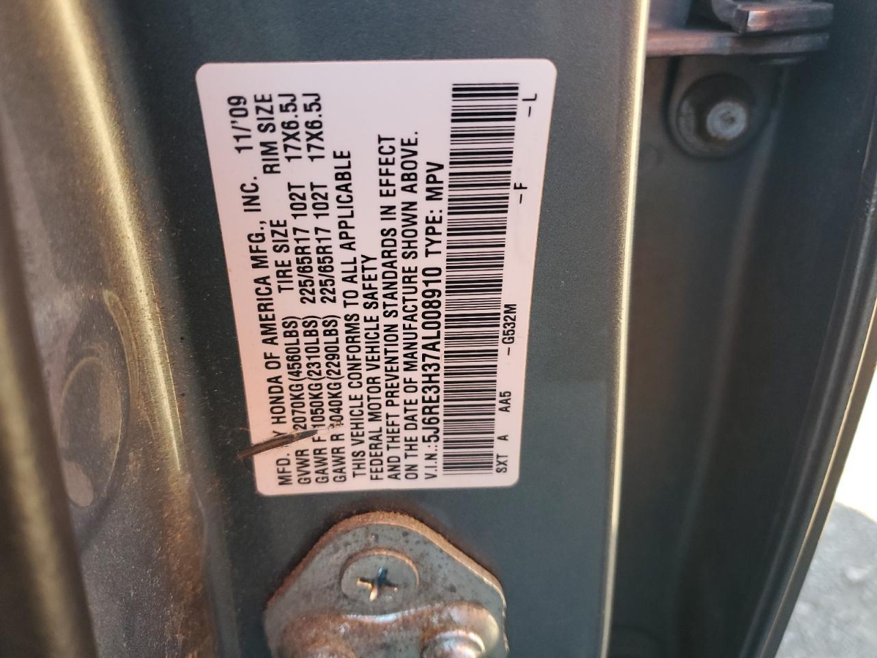 2010 HONDA CR-V