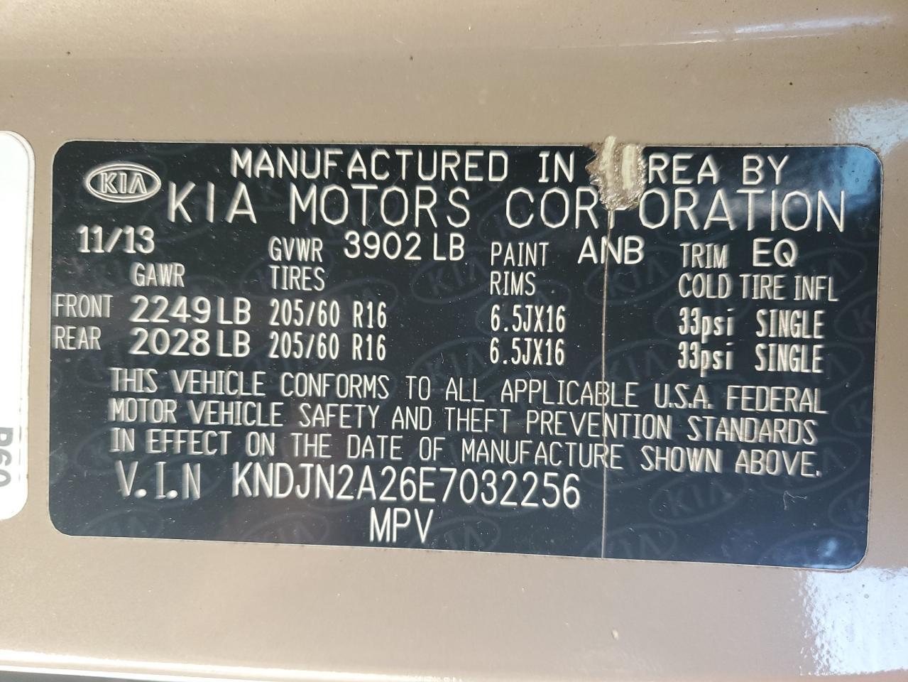 2014 KIA SOUL
