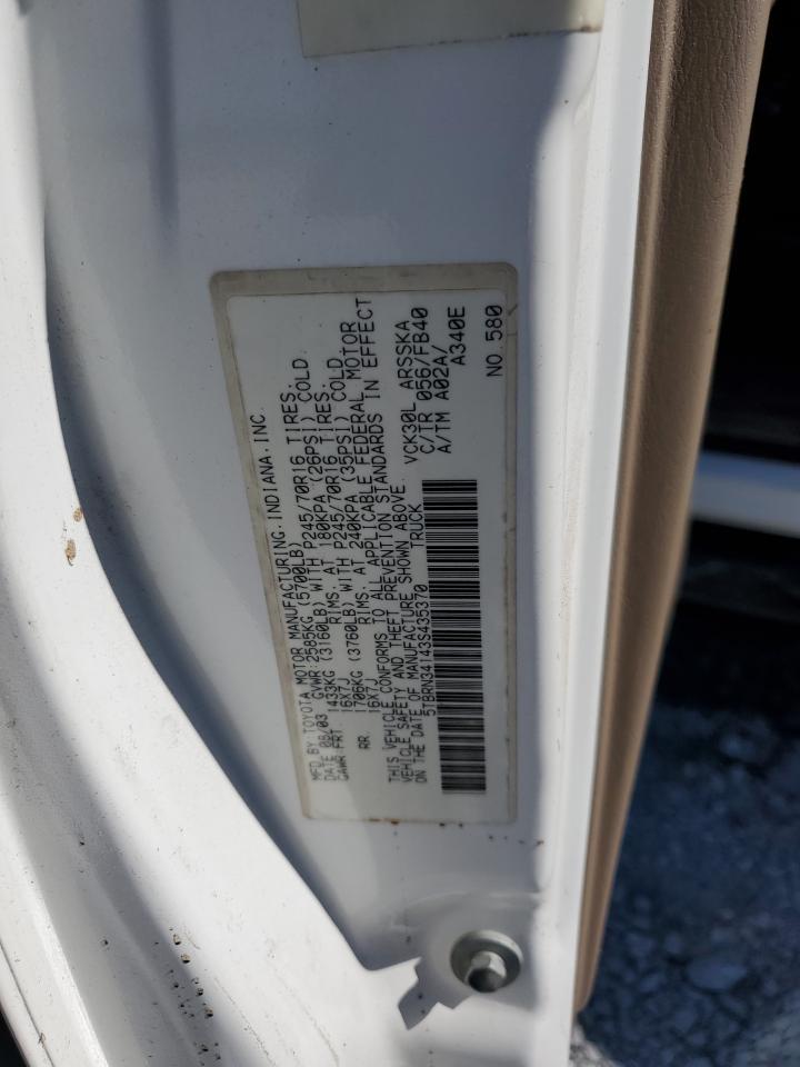 2003 TOYOTA TUNDRA