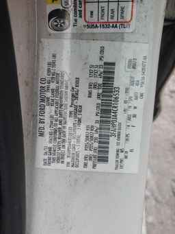 2012 FORD FUSION