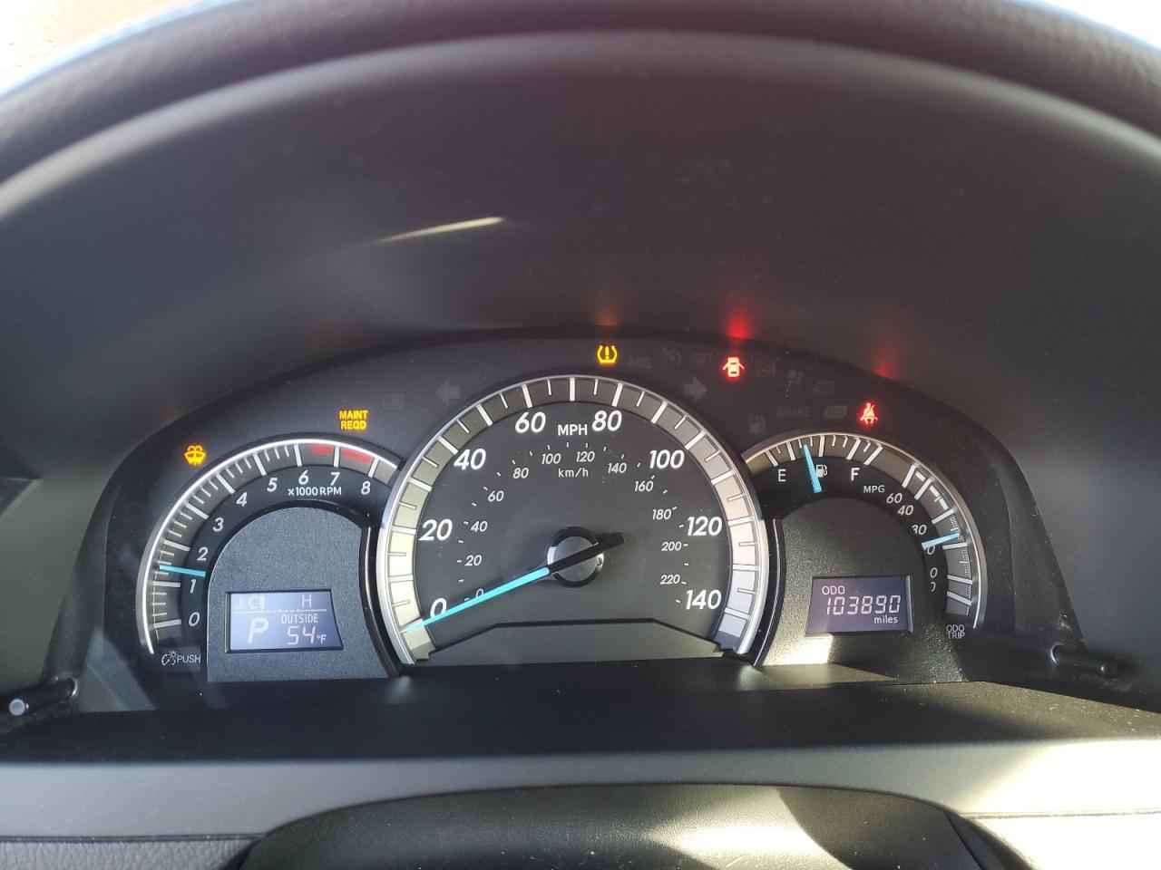 2012 TOYOTA CAMRY