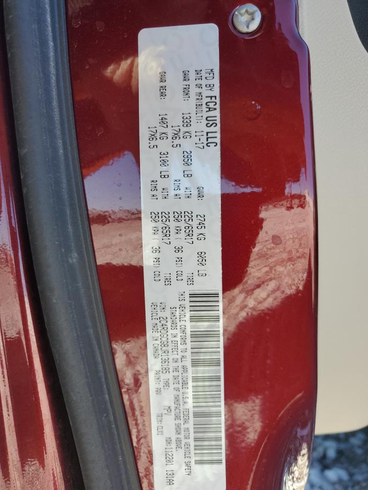 2018 DODGE GRAND CARAVAN