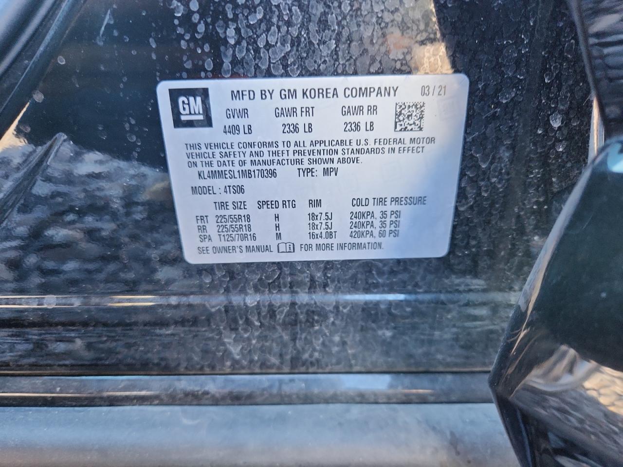 2021 BUICK Encore GX