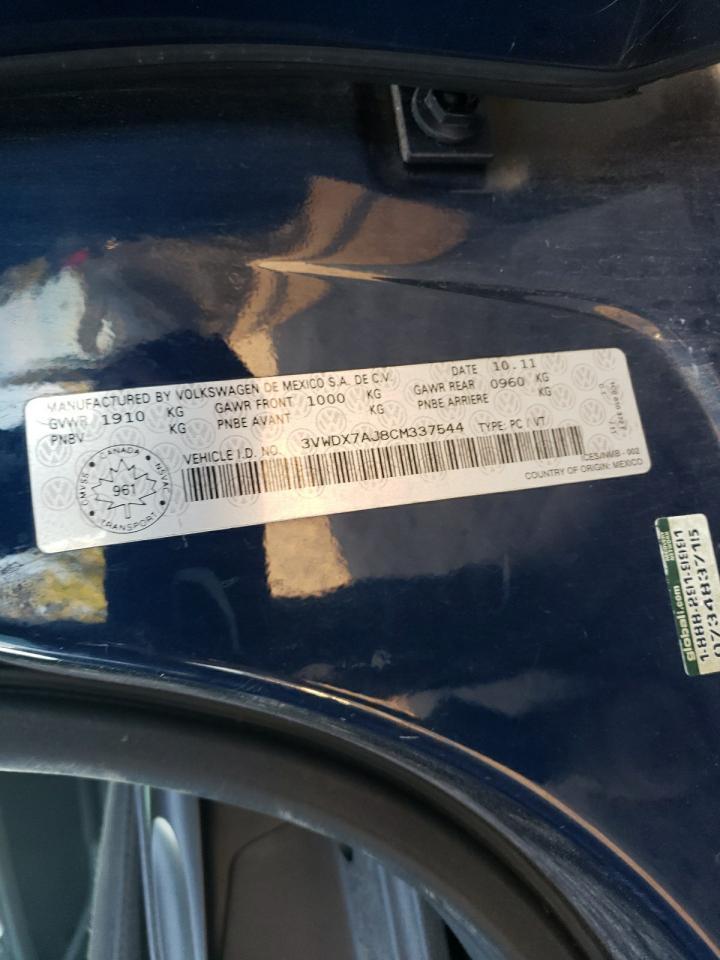 2012 VOLKSWAGEN JETTA