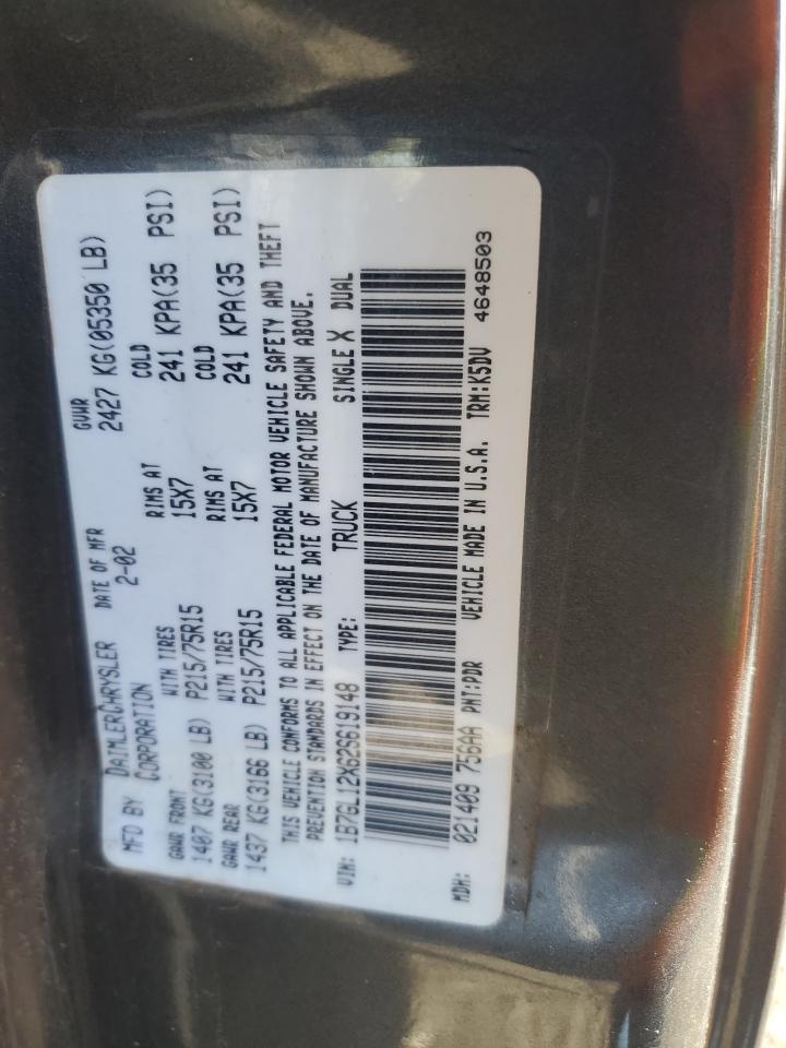 2002 DODGE Dakota