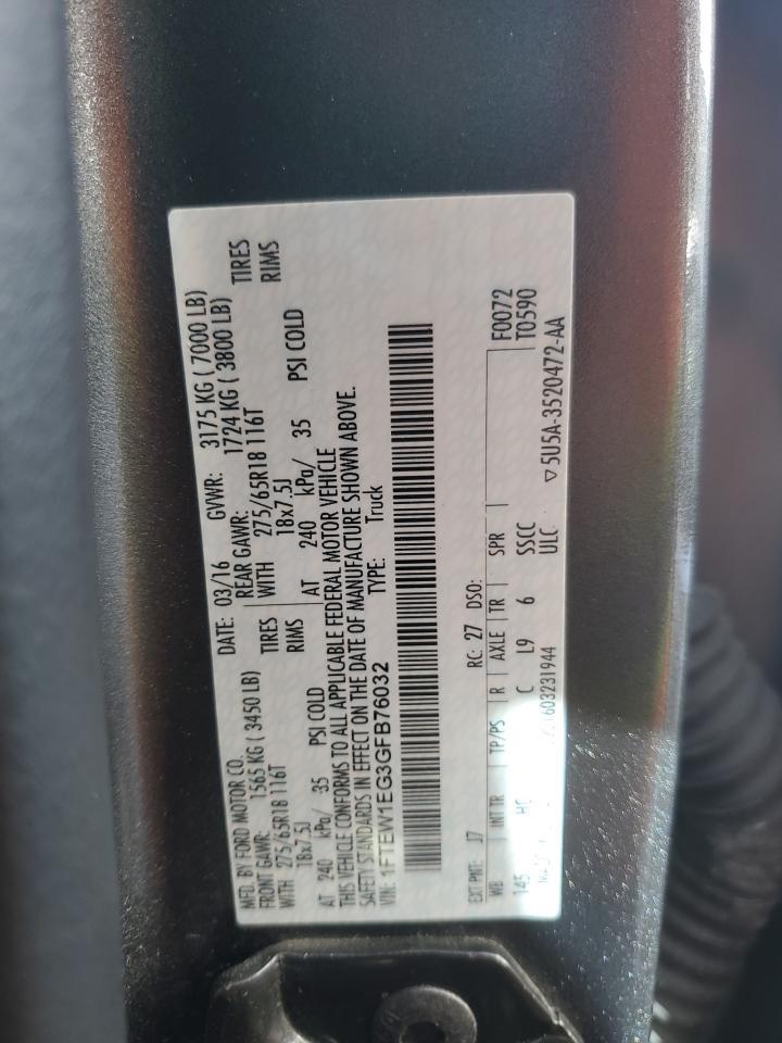 2016 FORD F-150