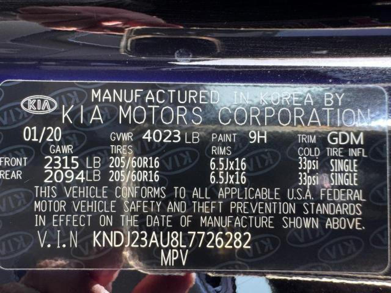 2020 KIA SOUL