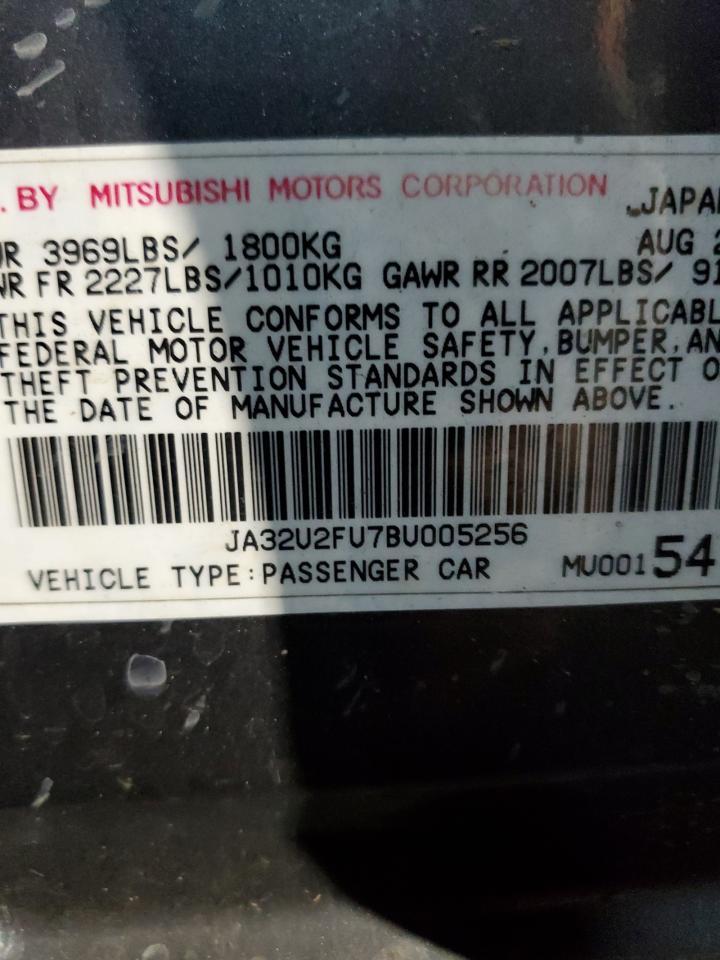 2011 MITSUBISHI LANCER