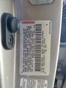 2003 TOYOTA CAMRY