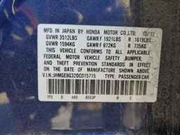 2013 HONDA FIT