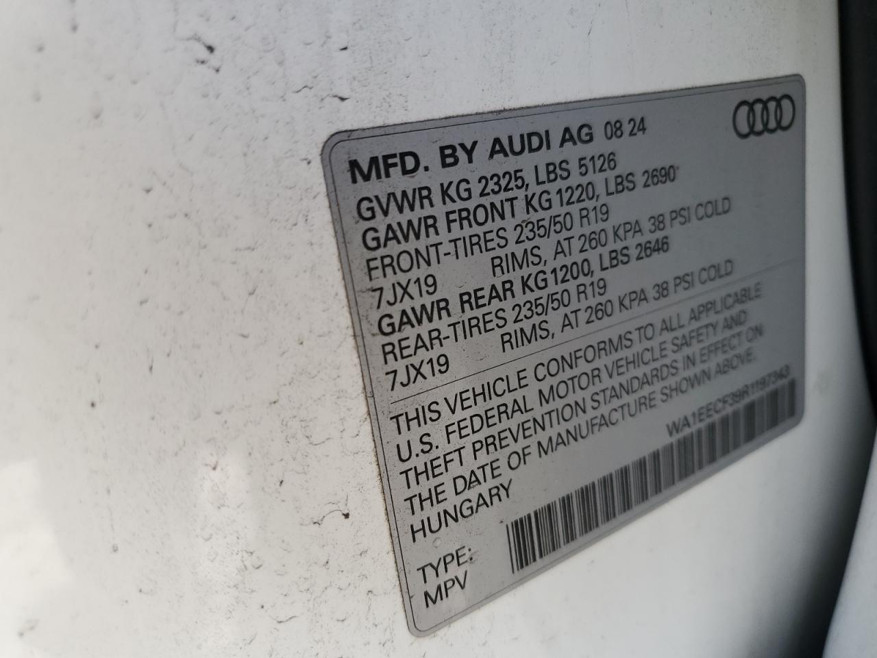 2024 AUDI Q3