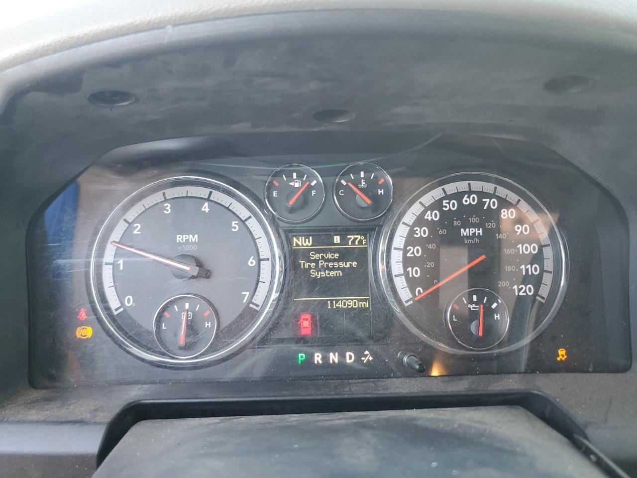 2012 DODGE RAM 1500