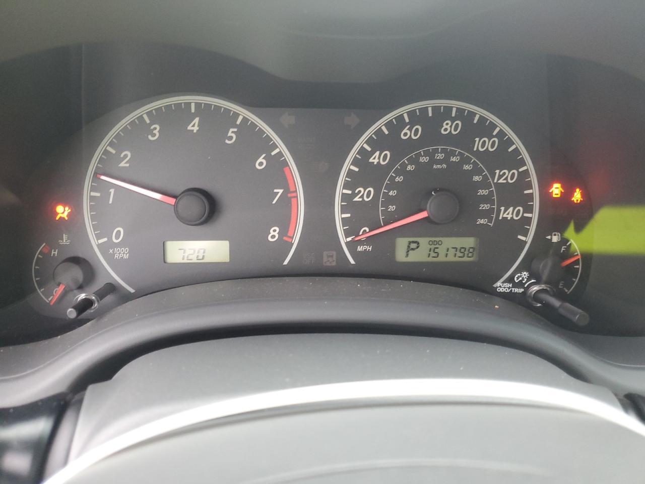 2009 TOYOTA COROLLA