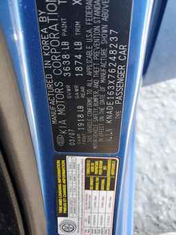 2007 KIA RIO