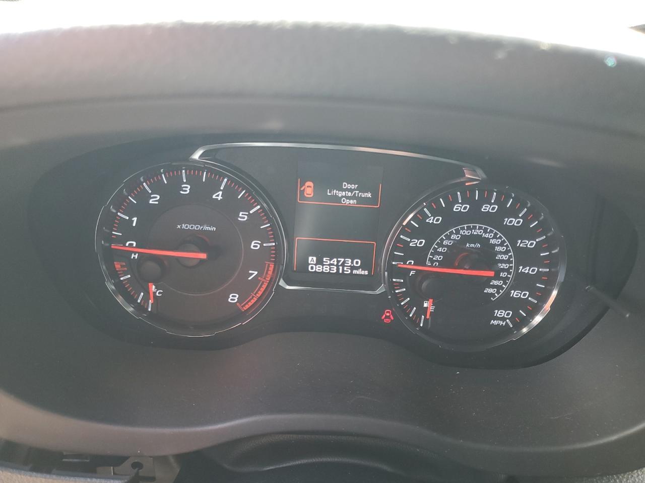 2018 SUBARU WRX