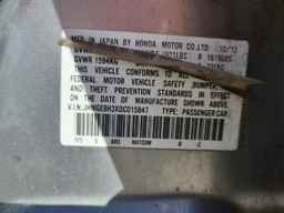 2013 HONDA FIT
