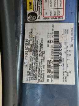 2012 FORD FUSION