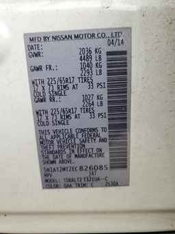 2014 NISSAN ROGUE